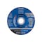 Pferd Abrasive Cut-Off Wheel, Type 27, 5 in Dia, 0.045 in Thick, 7/8 in Arbor Hole Size, Aluminum oxide A 63168 - alternate 1